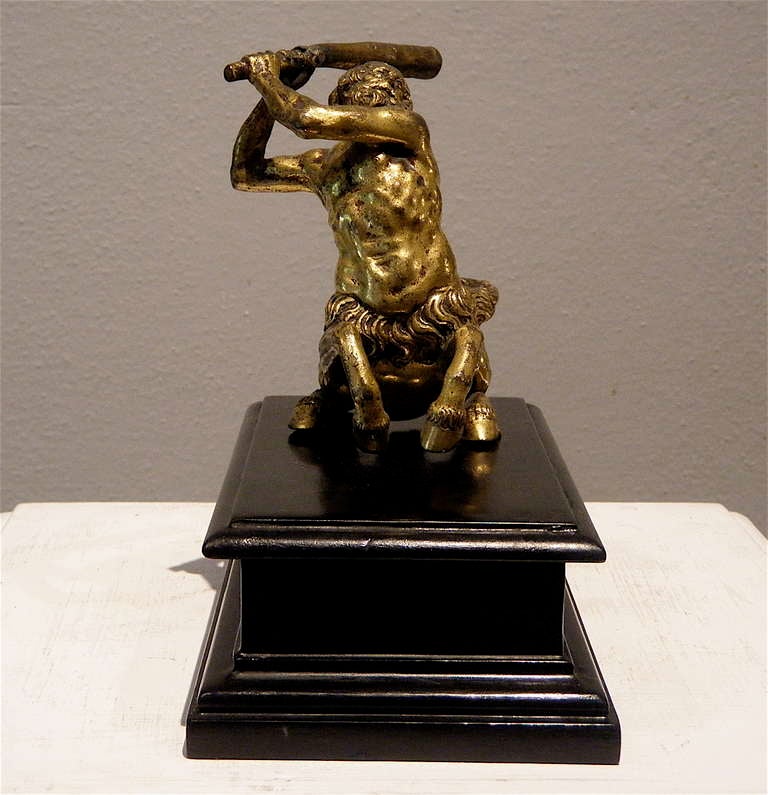Florentine Gilt Bronze Sculpture For Sale 1