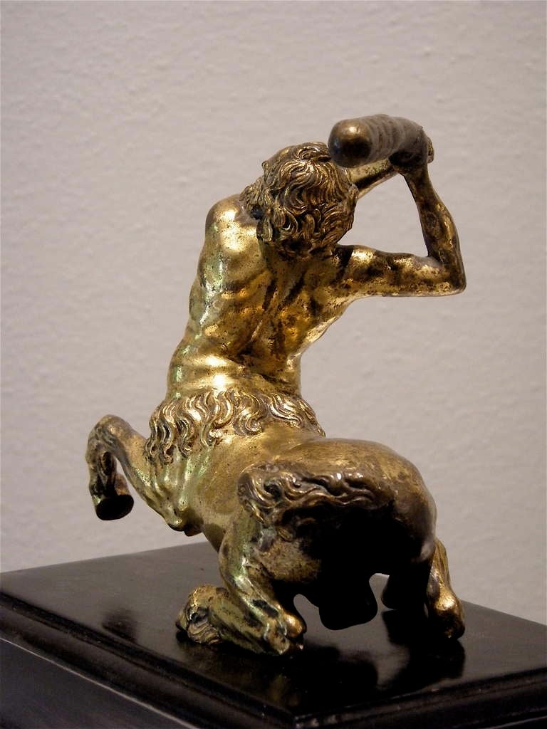 Florentine Gilt Bronze Sculpture For Sale 4