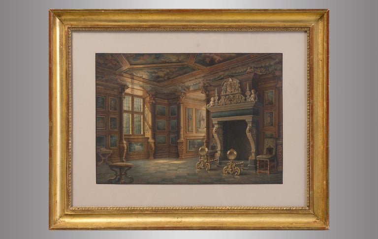 "Interior Views of Rosenborg" by C. Neumann
