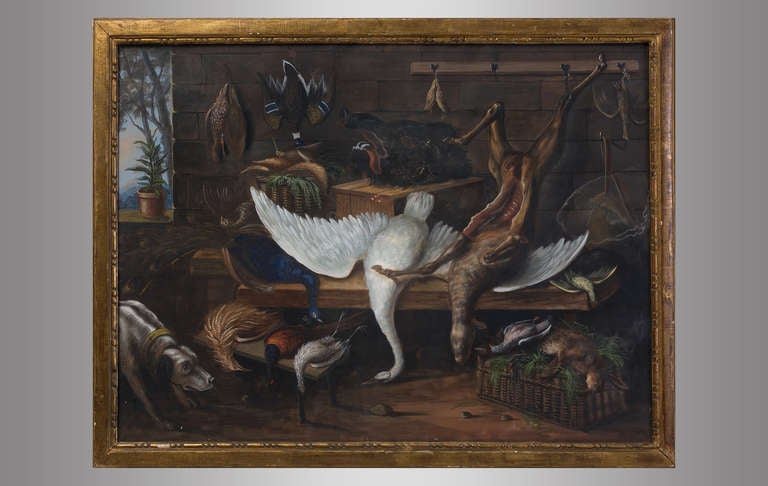 Pair of Still Lifes Painted in Gouache, Dutch School