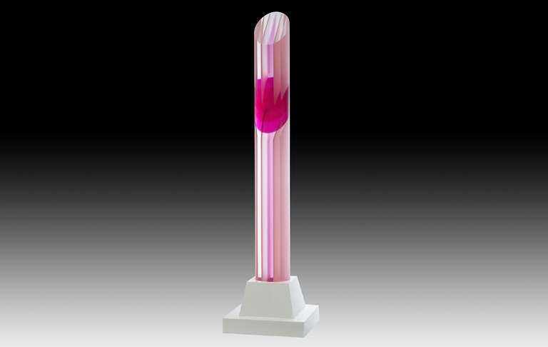 Jean Claude Farhi Sculpture in Methacrylate - Signed, Unique Piece