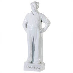 Large Porcelain Figure  of Mao Tse Tung