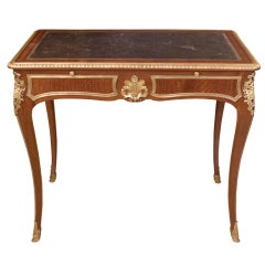 French Regency Style 19th Century Raffinate Writing Table