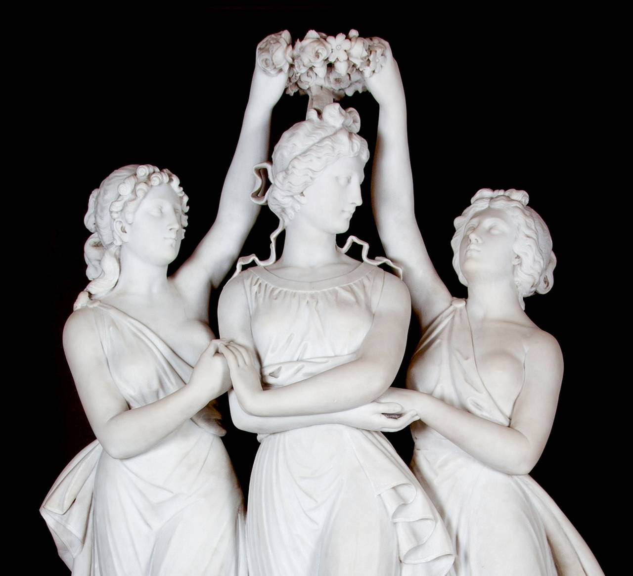 the three graces statue for sale