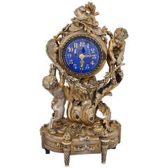 Very Fine Silver Gilt Carriage Clock by Ernest Evrot 12