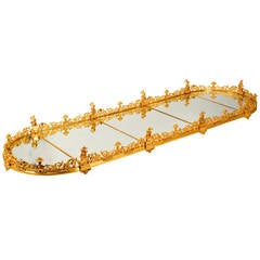 Empire Style Ormolu Mirrored Surtout De Table 1