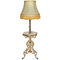 Ormolu-Mounted and Marble Standing Lamp 1