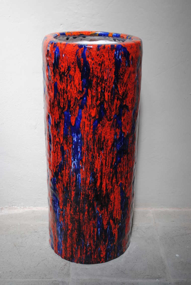 1960s Fantastic Italian Ceramic Vase