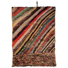 Boucherouite textile "La Danceuse"