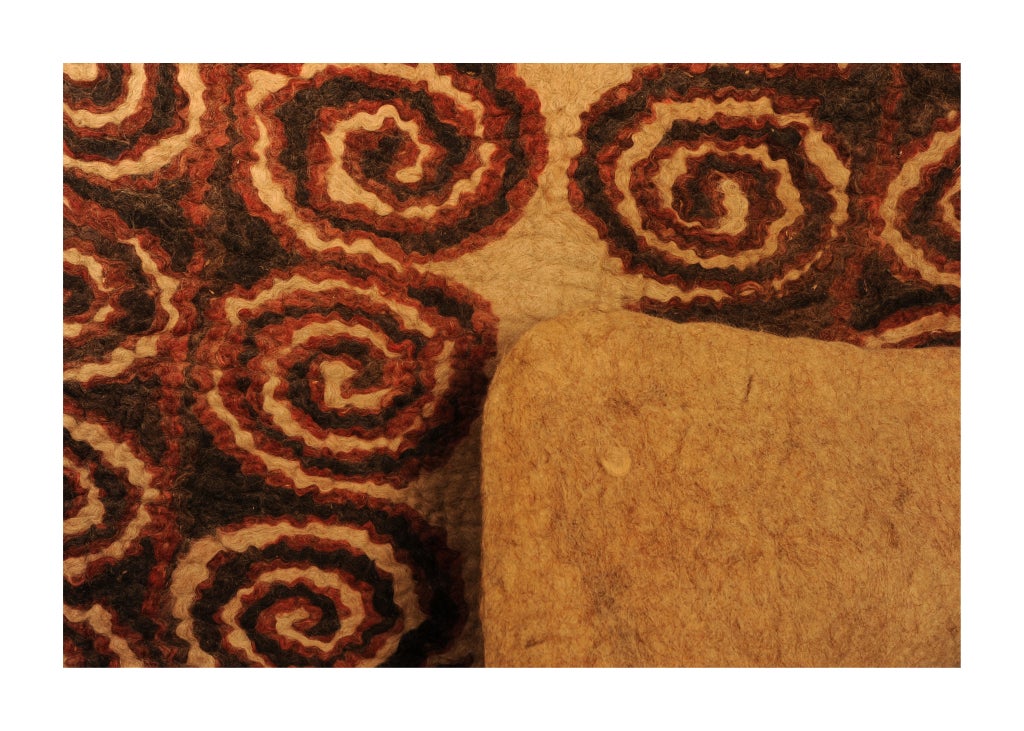 Central Asia small felt