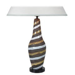 Ingrid Atterberg Upsala Ekeby Ceramic Table Lamp Signed Sweden 1950's 10