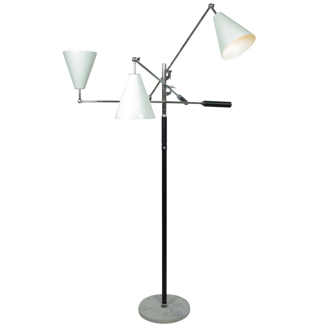 Triennale Floor Lamp by Gino Sarfatti for Arredoluce