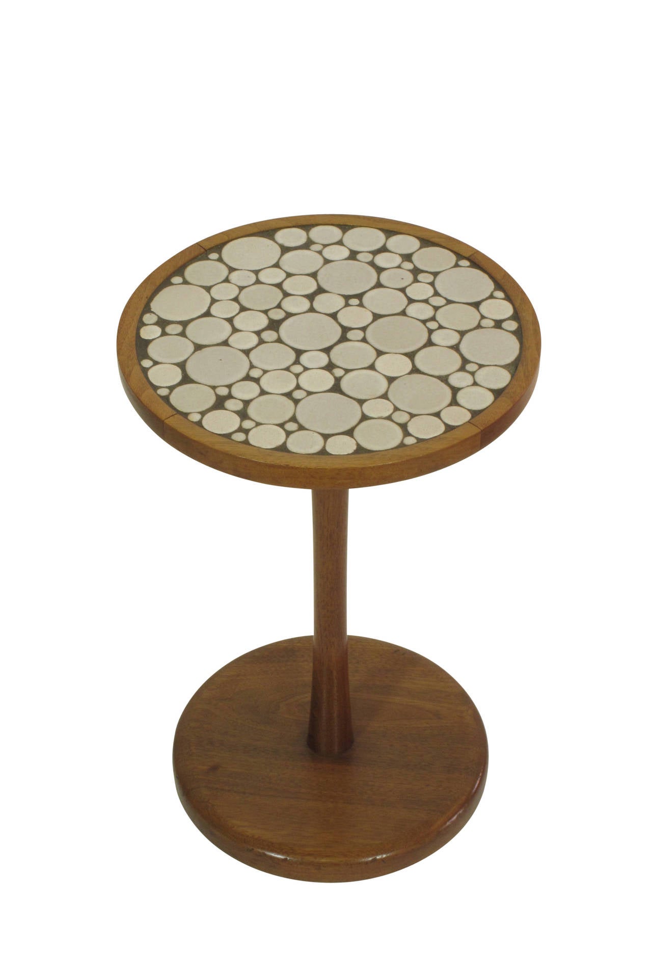 American Ceramic Top Occasional Table by Gordon Martz