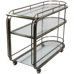 Bar Cart by DIA Design Institute of America in Bronze Finish