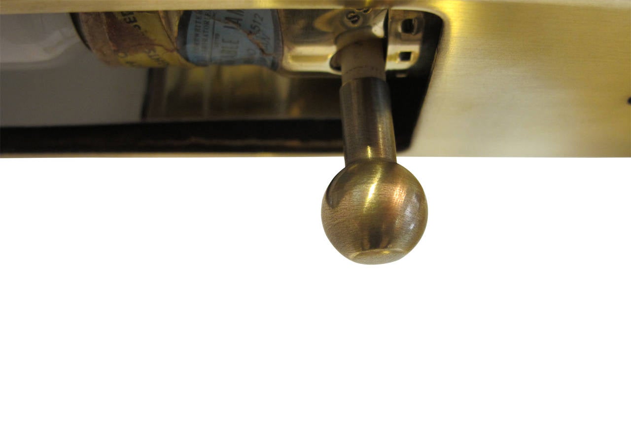 Late 20th Century Brass Adjustable Floor Lamp by Chapman