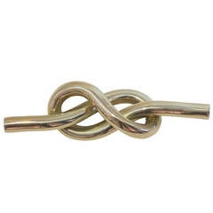 Dunhill Brass Knot Paperweight