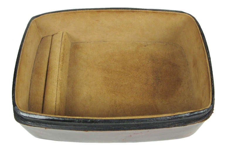 tiffany leather jewellery box