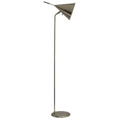 Polished Brass Reading Lamp by Lightolier