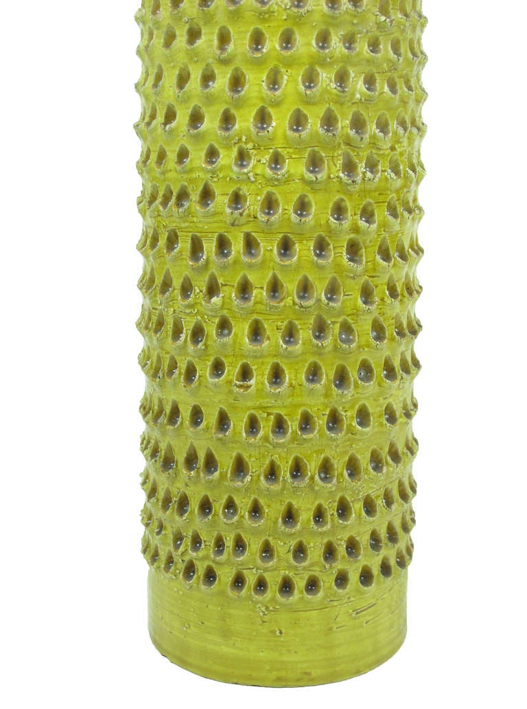 yellow lamp base