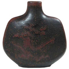 Unique Erik Ploen Stoneware Vase Norway
