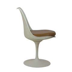 Swivel Pedestal Side Chair by Eero Saarinen for Knoll
