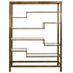  Baker Etagere Brass