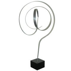 Charles Taylor Sculpture cinétique moderniste en aluminium d'après Calder
