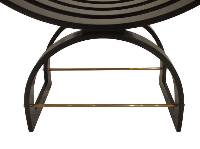 Harvey Probber Slatted Knight's Bench In Excellent Condition In New York, NY