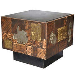 PE 31 Patchwork Table with Slate Top by Paul Evans for Directional