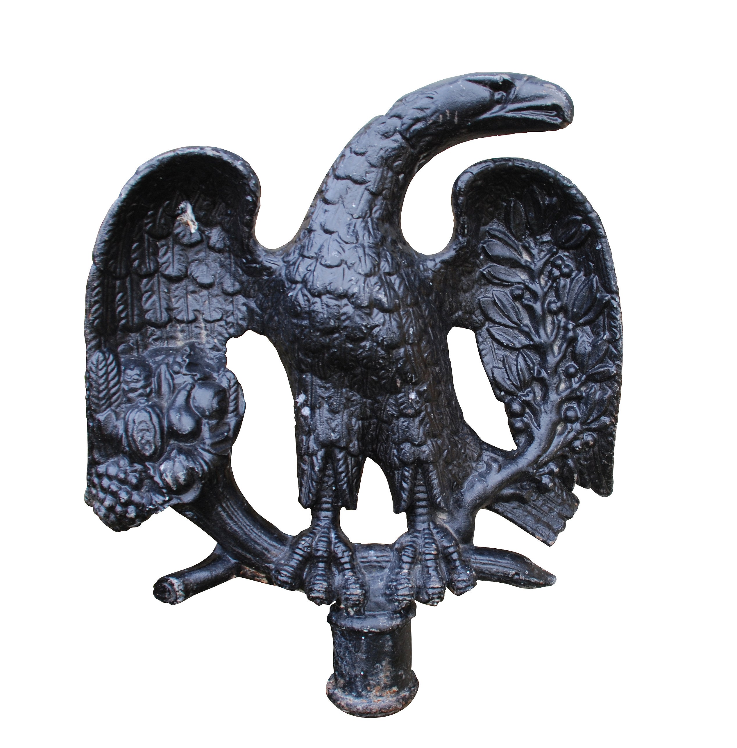 A Cast Iron Eagle Printing Press Counterweight
