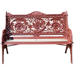 The ‘Horse-Chestnut Pattern’ Coalbrookdale Seat