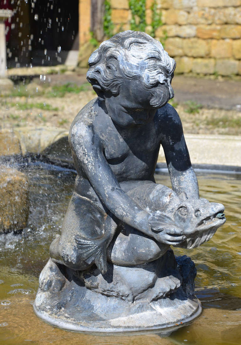 Circa 1910. Manufactured for J. P. White, featured in their catalogue and referred to as ‘The Teme Group Fountain’.