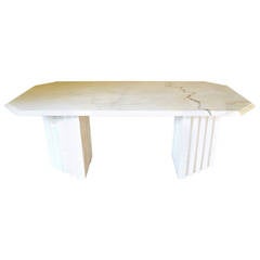 Marble Table in the Art Deco Style, circa 1930