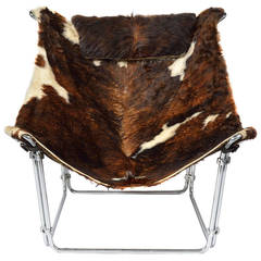 Vintage Large Armchair "Buffalo" by Kwok Hoi Chan, 1969