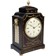 A Regency Mantel Clock by P G Dodd - Retailed by Percy Webster