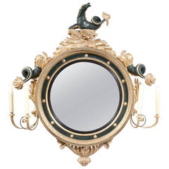 Fine Regency Convex Mirror