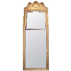 Antique A Very Fine George I Giltwood Pier Mirror