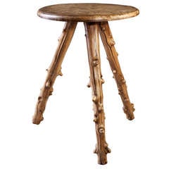 19th Century Rustic Twig Table