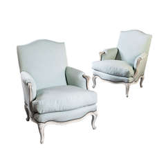 A Pair of Bergere Armchairs