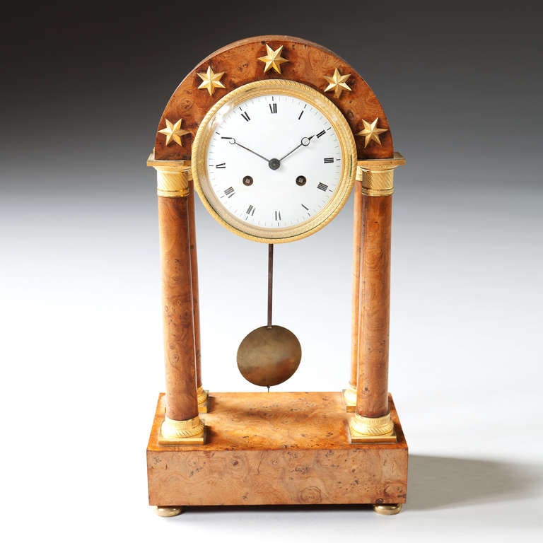 Charles X Mantle Clock