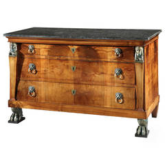 Empire Walnut Commode