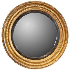A Fine Irish Regency Convex Mirror