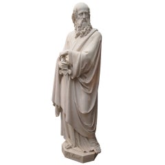19th Century Terracotta Sculpture of St Paul