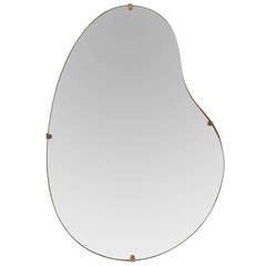 Free Form French  Mirror 1950
