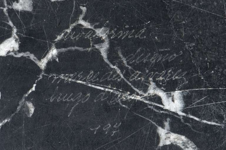 Mercedes Alvarez and Hugo Dacosta Marmer Desk Organizer "Arteforma