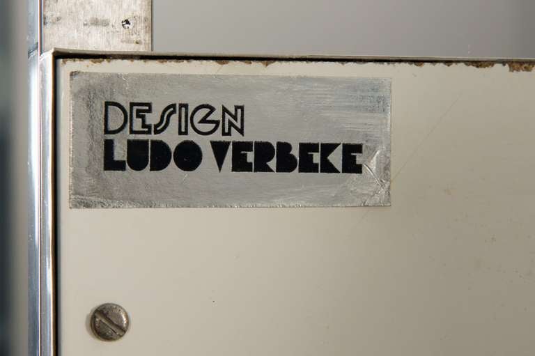 Belgian Rare Ludo Verbeke cabinet 1970 (Belgium Designer)