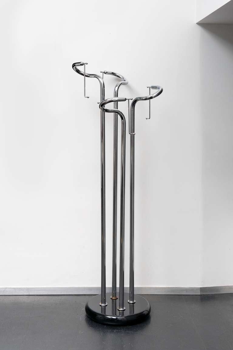 Space Age 1970 Coat Rack Sergio Asti