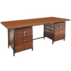 Jules Wabbes Wengé Desk 1960