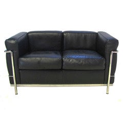 Sofa LC2 by Le Corbusier by Cassina