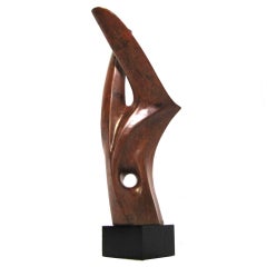 Wooden Sculpture By Robert Perrot